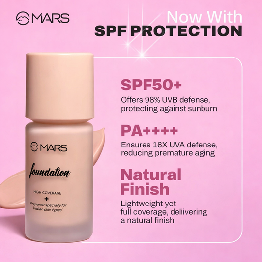 MARS SPF50 High Coverage Liquid Foundation (40ml) (SHADE-05)
