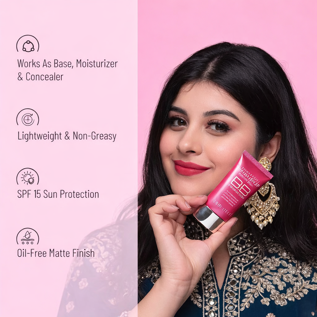 Swiss Beauty Shiny Pearl Water Drop Blemish Balm BB Foundation - 01