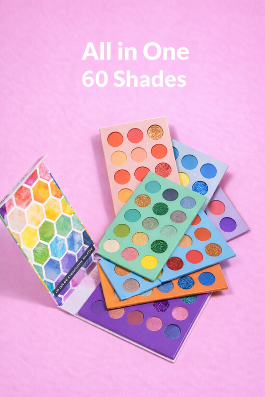 Minara 60 shades colours Matte Shimmery Pigmented Colours
