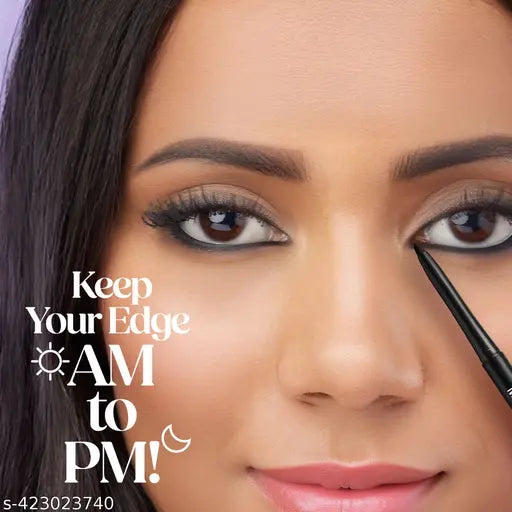 Hilary Rhoda Slay All Day Kajal | Retractable & Long Lasting Kajal | Matte Finish | Highly Pigmented Kajal | Transfer-Proof Kajal | Smudge-Proof Kajal