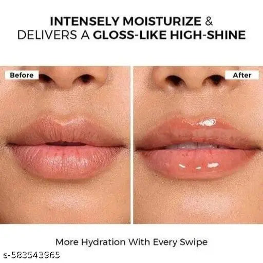 2 in 1 Capsule Lip Gloss one side pink Tint one side transparent Lip oil with Super Stay Lip Oil Transparent