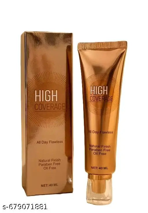 Ultra smooth , waterproof long lasting makeup base high coverage founadtion.