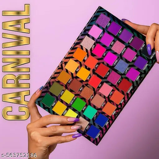 Eyeshadow Book Pack Of Carnival -III Makeup Palette Eyeshadow A Complete Solution