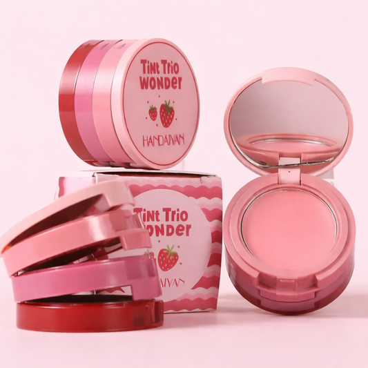 Cream tint trio wonder creamy matte blusher 3 in 1