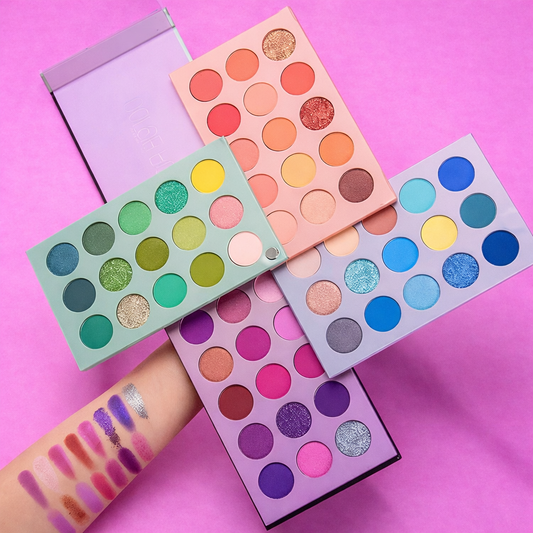 Eyeshadow Palette 60 Colors Mattes And Shimmers High Pigmented