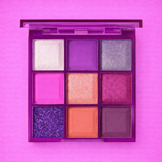 Olivia Dramaeyetics 9-in-1 Ultra-Pigmented Eyeshadow Palette – Purple