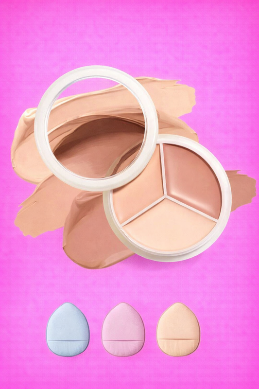 The Daily Ritual  Concealer 3 Pcs Finger Puff combo.
