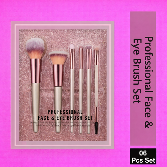 Professional Makeup Brush, Premium Easy To Hold Set of 6