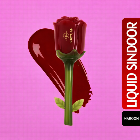Shryoan Rose Liquid Smudge Proof & Waterproof Maroon Sindoor TREANDING