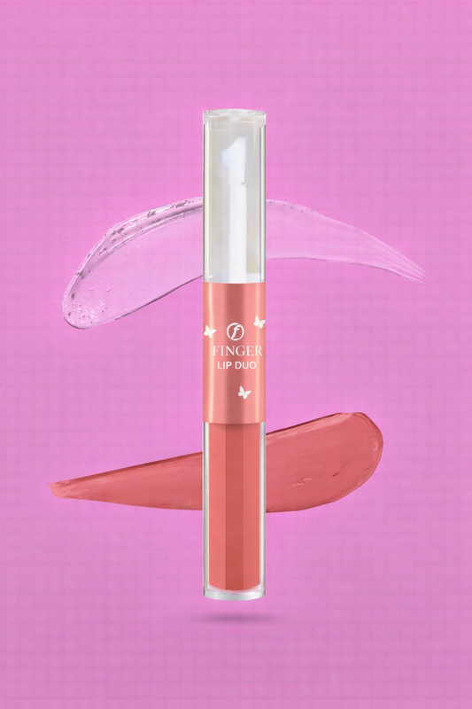 Finger 2 in 1 Liquid Lipstick with Lip Gloss - Canyon Sunset