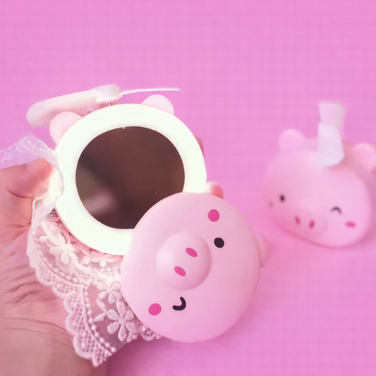 Makeup Portable mirror fan 3 in 1 Led