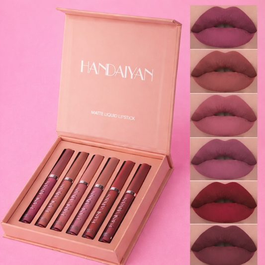 Power Pout – 6 Matte Statements Lipstick