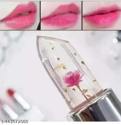 Jelly Flower Lipstick Temperature Changing Lipsticks Lip gloss light pink