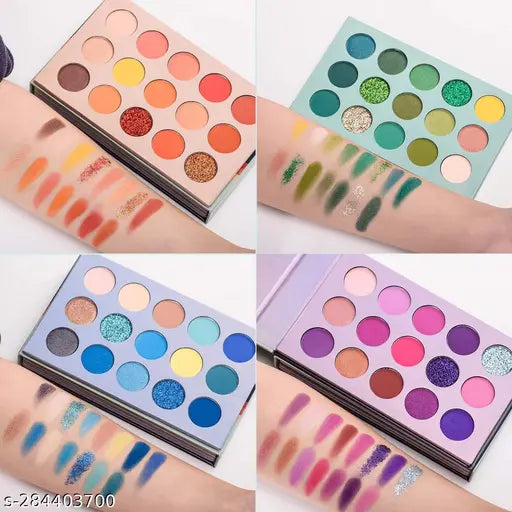 Eyeshadow Palette 60 Colors Mattes And Shimmers High Pigmented Color Board Palette Long Lasting Makeup Palette Blendable Professional Eye Shadow Make Up Eye Cosmetic 60 ml (Multi)